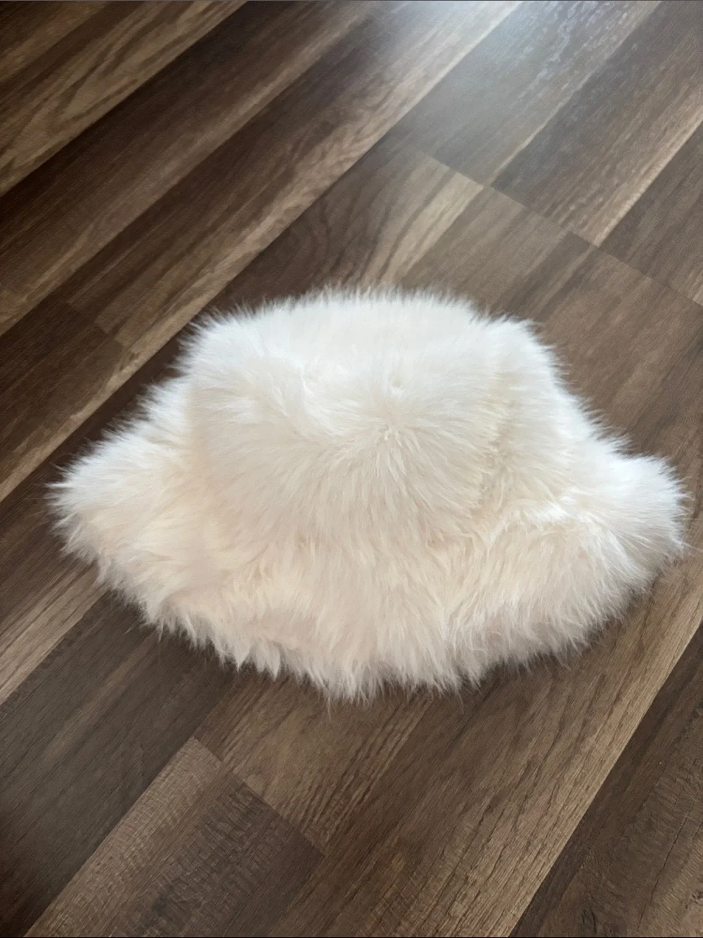Free people X Unreal Fur ICE Queen faux fur Bucket hat